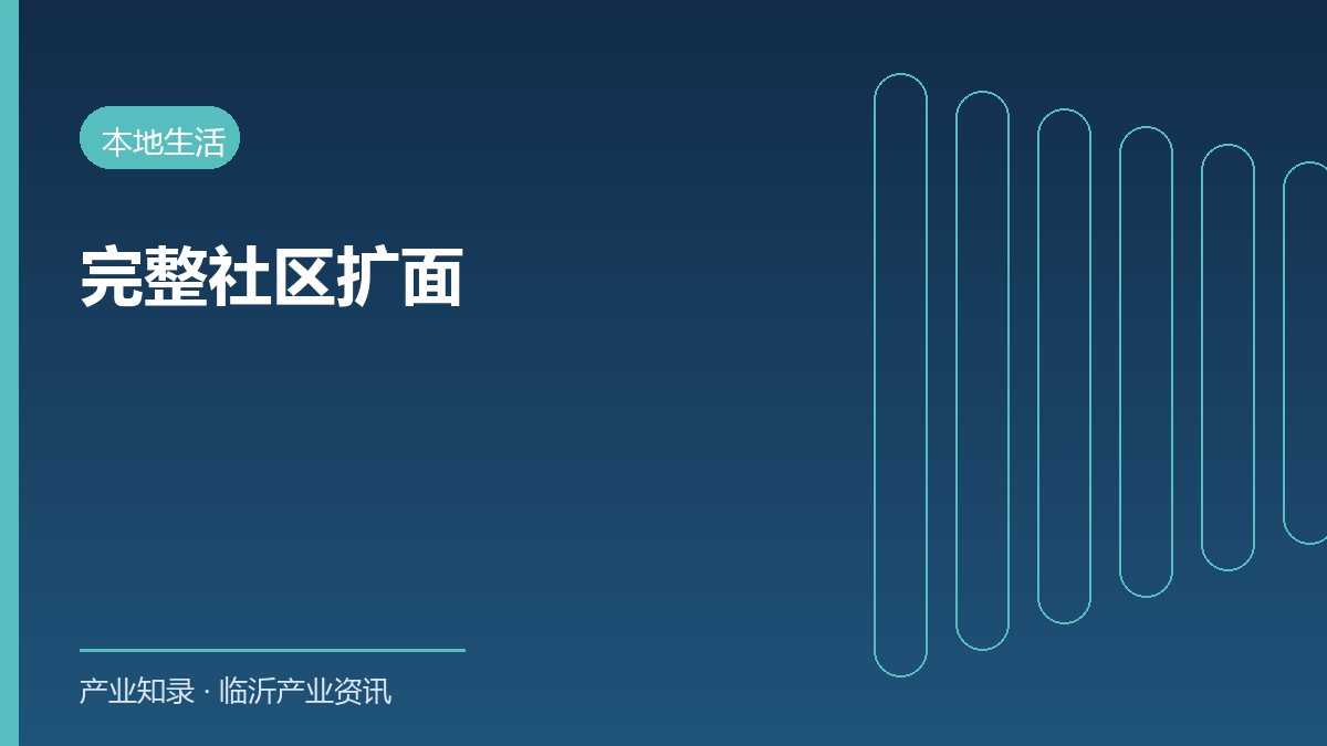临沂完整社区建设扩面提质5至10分钟步行圈统筹片区