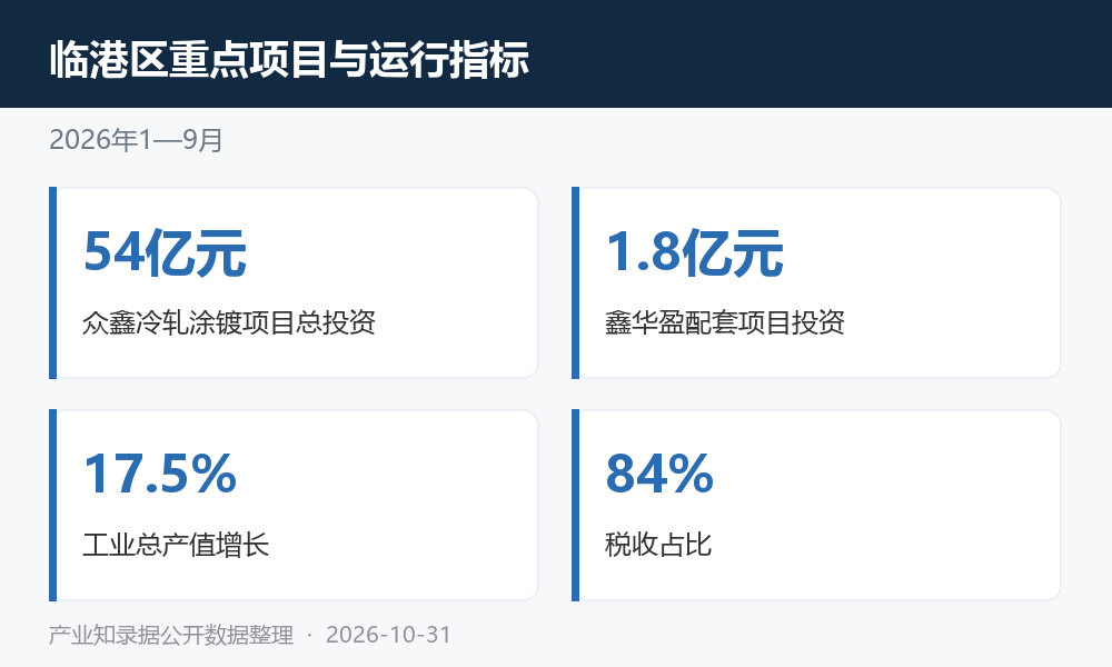 临港区重点项目投资与进度数据图表
